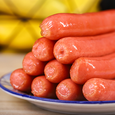 台湾热狗纯肉烤肠1.9斤25根