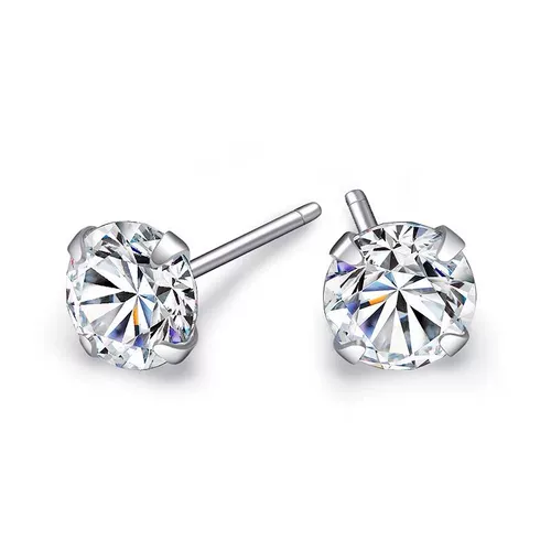 Платиновые серьги, универсальные брендовые беруши подходит для мужчин и женщин, платина 950 пробы