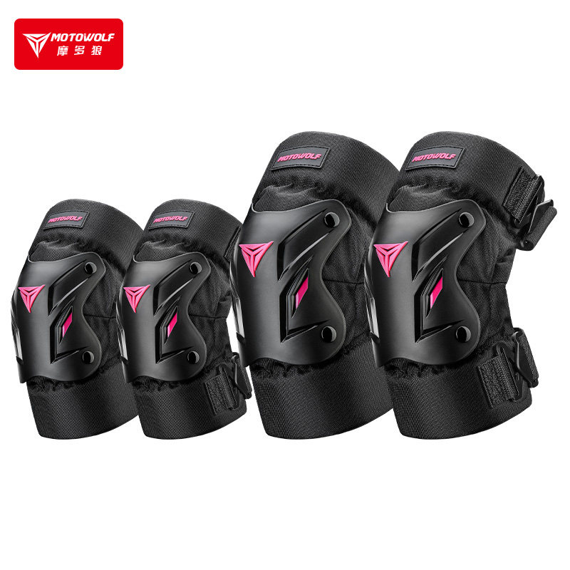 Modowolf Motorcycle Protection Kneecap Lady Special Elbow Guard Riding Protection Short Four-season Leg Windproof Locomotive Equipment-Taobao