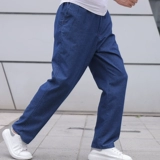 Джинсы, износостойкие хлопковые эластичные штаны для работы, оверсайз