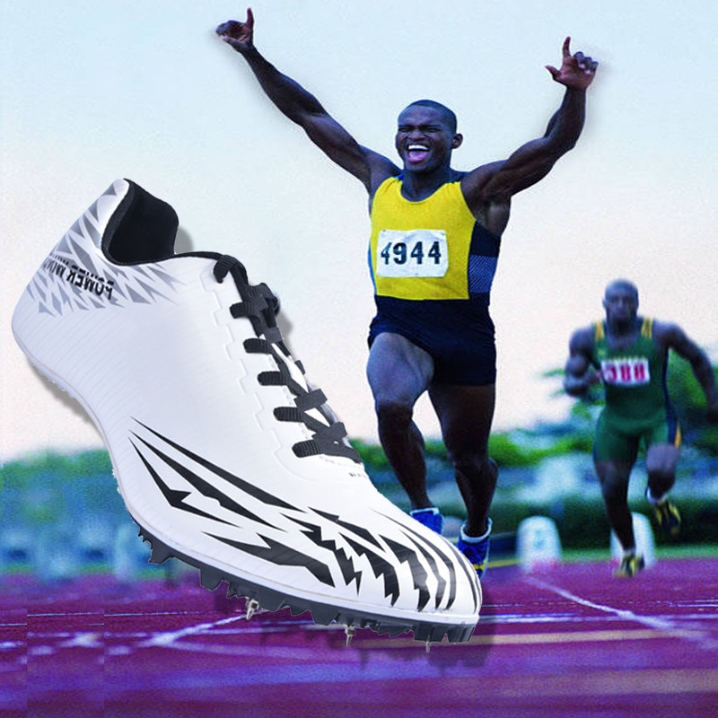 Spikes track and field sprint men's and women's elite competition training professional nail shoes long jump 78 nails body test four running shoes