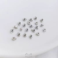 K197-4 тонкая позиционирующая пряжка из белого золота 1 шт.