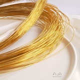 18 тыс. Сумка золота и сильная гарантия цвета. Полу -хардные линии не бросают впрыскивание кожи Золотая медная проволочная проволочная проволока