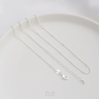 L125-8 Толстая серебряная сумка, готовая цепочка клавиля, 1 кусок, сильная защита от цвета