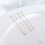 Серьги из нержавеющей стали, аксессуар, материал, 14 карат, золотой цвет, серебро 925 пробы, 18 карат