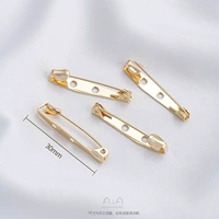 F29-5 30 мм двух отверстия брошь 1 кусок