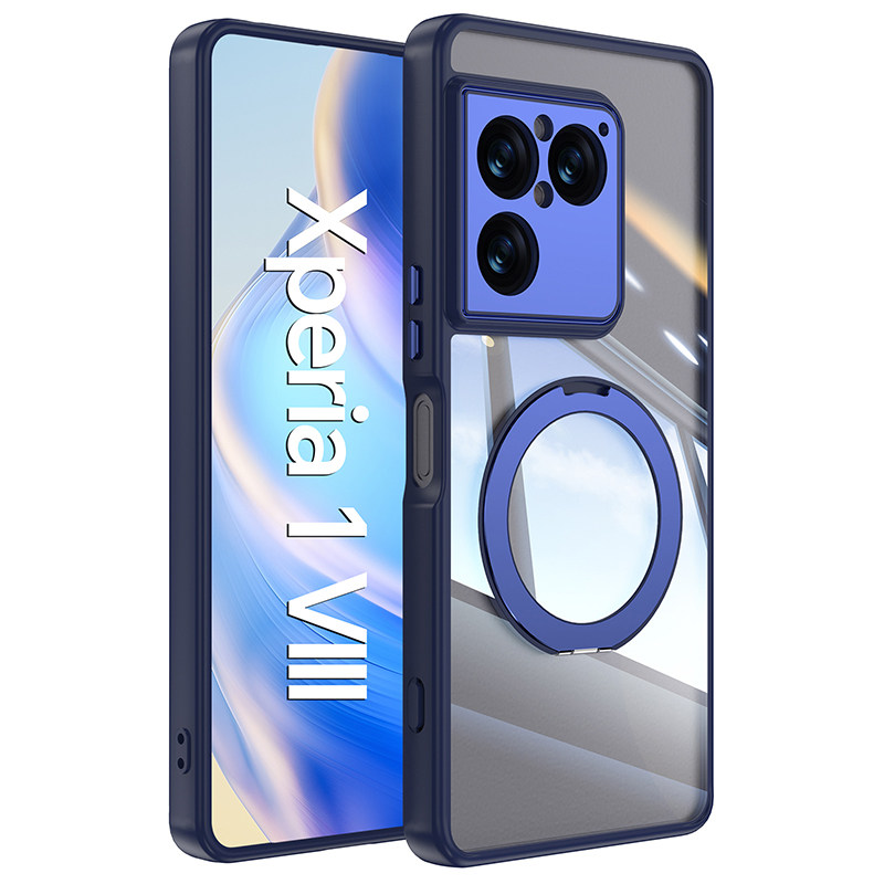 1 VIII 360 Rotating Kickstand with Metal Buttons 19 Sony Xperia Phone Case