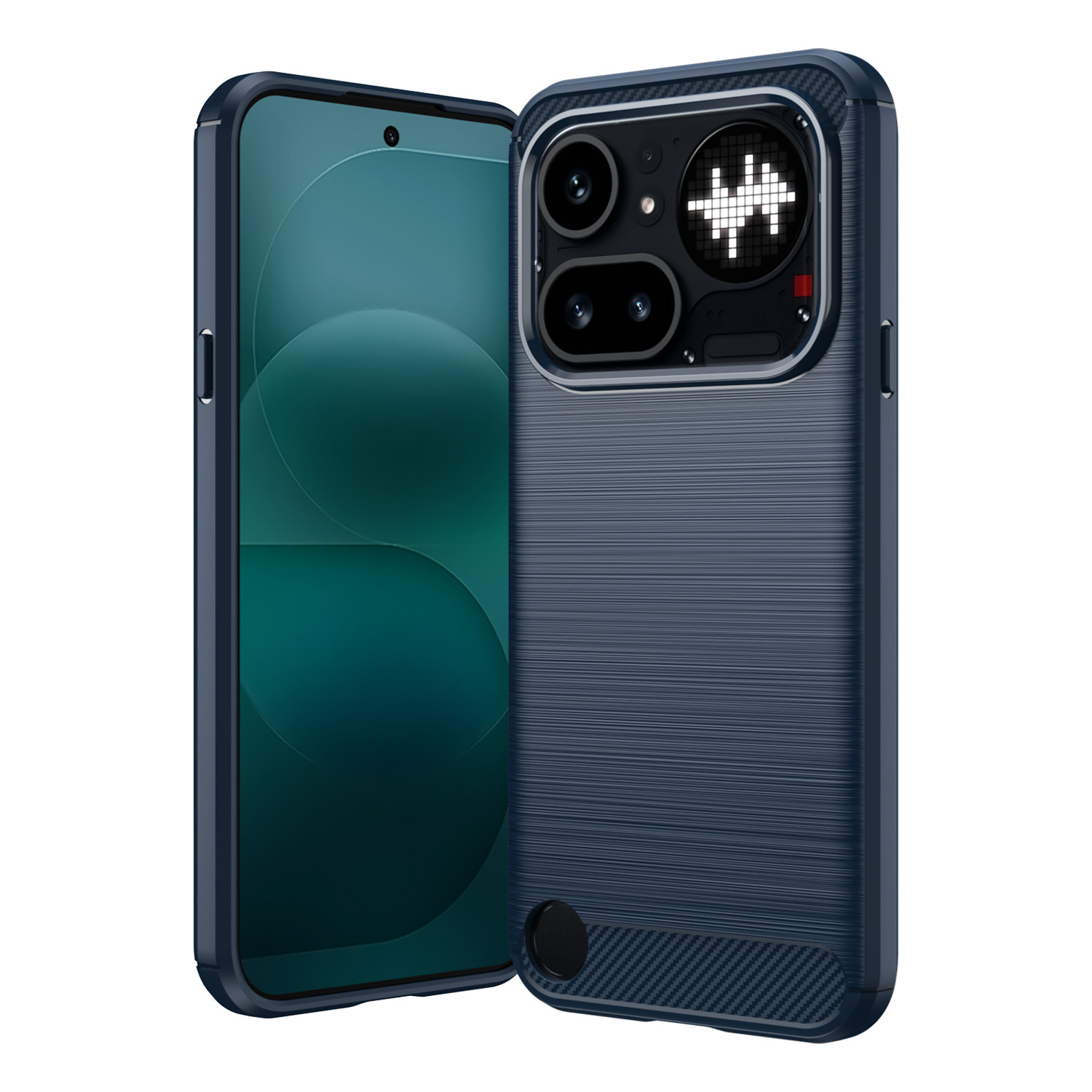 CMF Design Brushed Carbon Fiber Nothing Phone Case