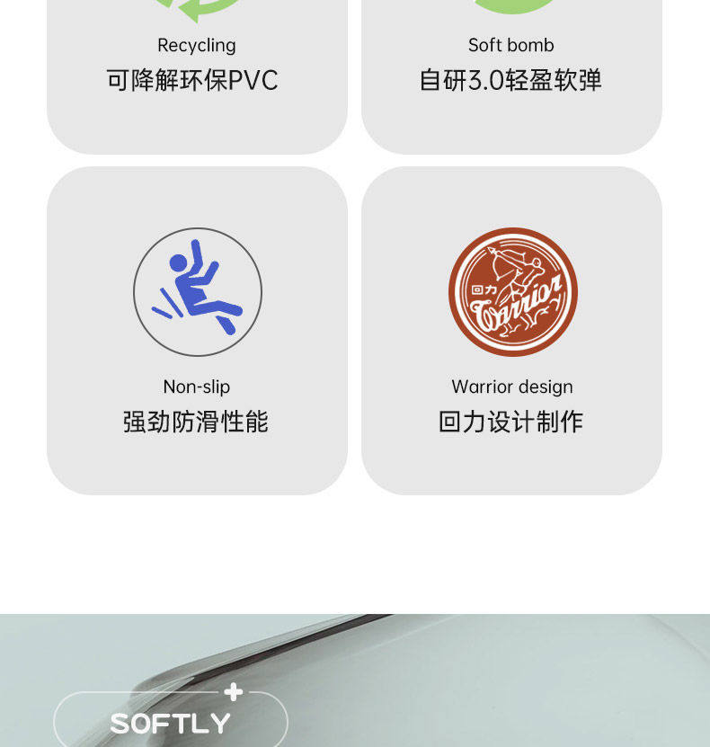 Отдых тапочки 回力夏季新款拖鞋男士上海男鞋运动休闲 𫔮室内沙滩防滑踩屎感凉拖鞋 Warrior