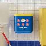 Кухонный мусорный бак, бытовой интегрированный дверной шкаф, настенный большой вместительный туалет, туалетная комната, ведро для хранения кухонных отходов с крышкой