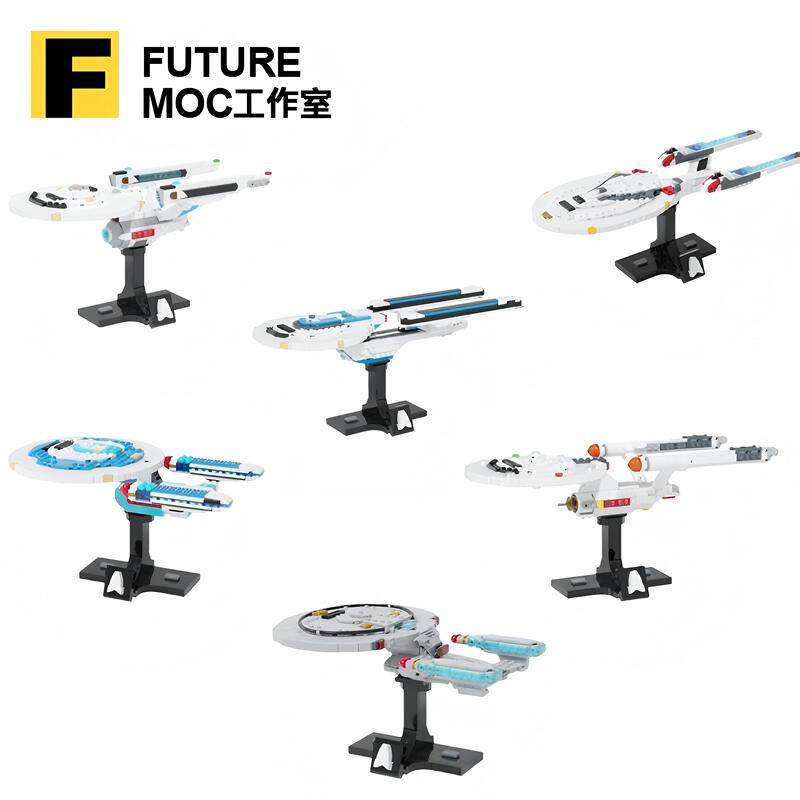 Domestic Building Blocks Star Trek Uss Enterprise Classic Moc Model Educational Development Brain Intelligence Toy Ornament