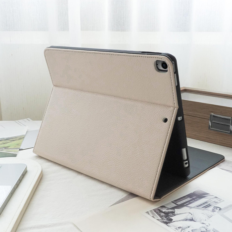 白荔枝皮皮革iPad壳：2025款iPad Air & Pro完美伴侣，保护颜值双在线！-平板电脑保护套-淘宝好物网