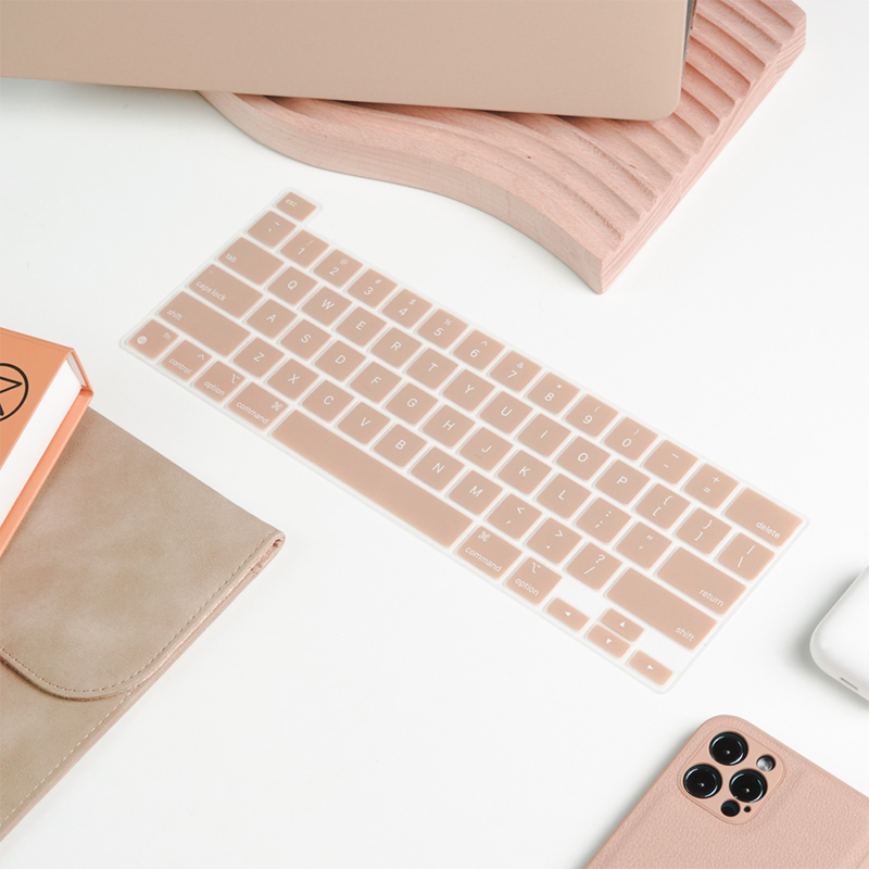 Fashion popular hazelnut colour keyboard film mac13 14 15 16 16 inch film macAir13 pro13M1 protective film