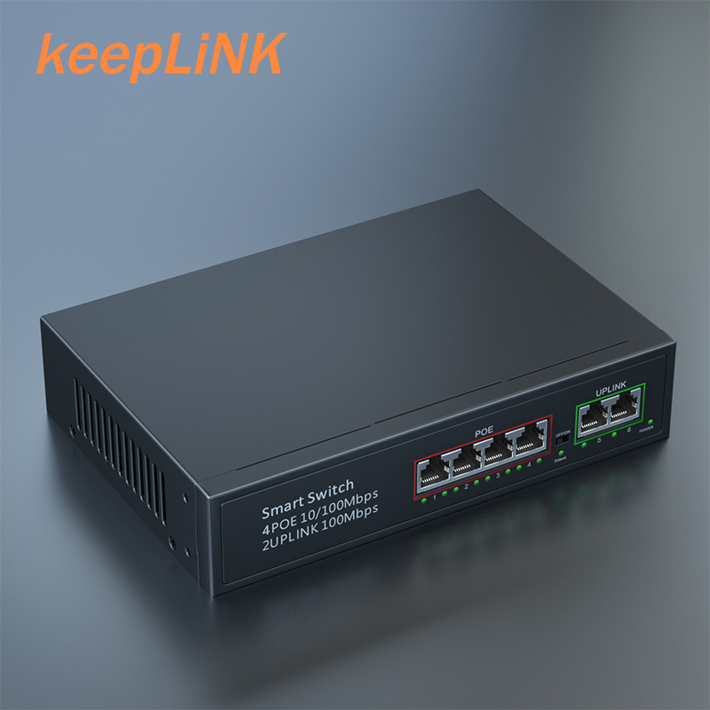 keepLINK PoE switch 5 ports 8 ports 10 ports 12 ports 16 ports 24 ports 100M Gigabit switch