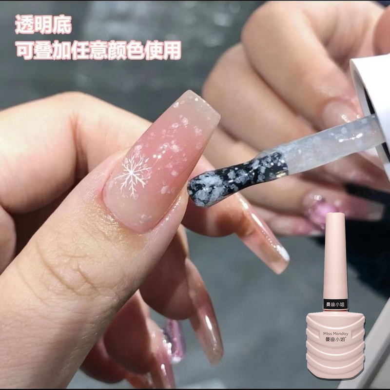 Winter Hot-Selling All-Purpose Snowflake Nail Polish Gel 2026 New Versatile Trendy Colors Christmas Nail Salon Special Gel