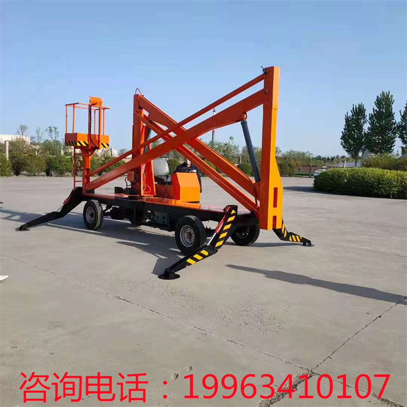 Dragon Bolopin Crank Arm Lift Electric Diesel Engine 10 ~ 14 m Aerial Work Car 360 Degrees Rotary Street Lamp Repair