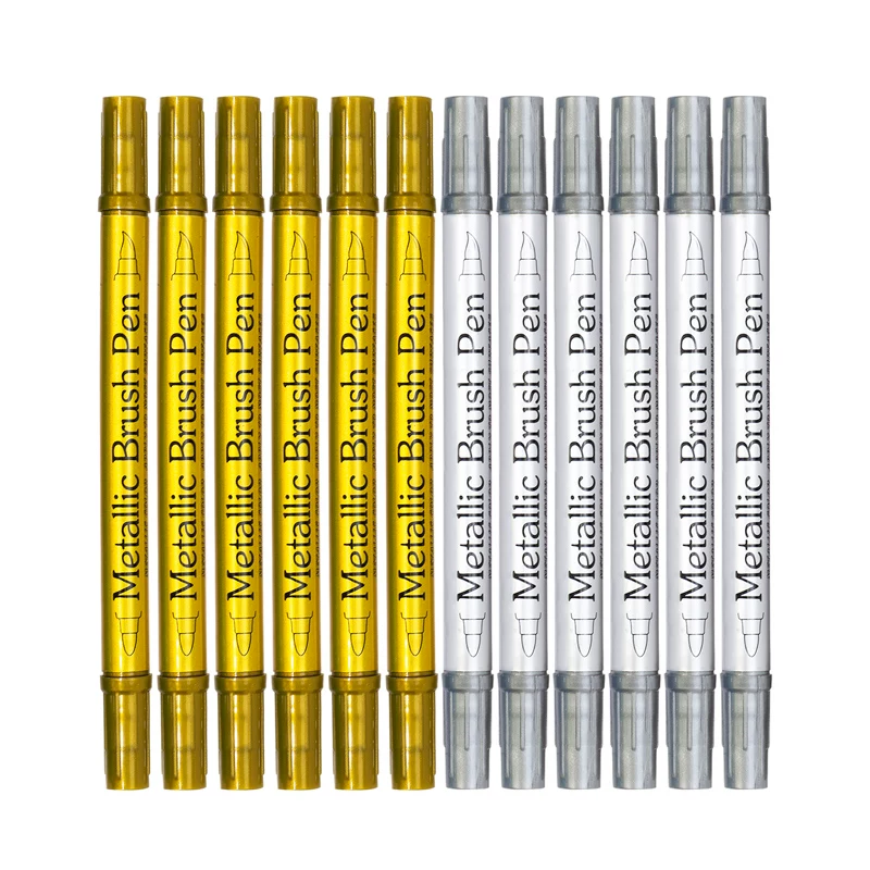 Высокlighter, акриловый, водостойкий микрофон, мягкая щетка, фото, золото и серебро, не выцветает, DIY