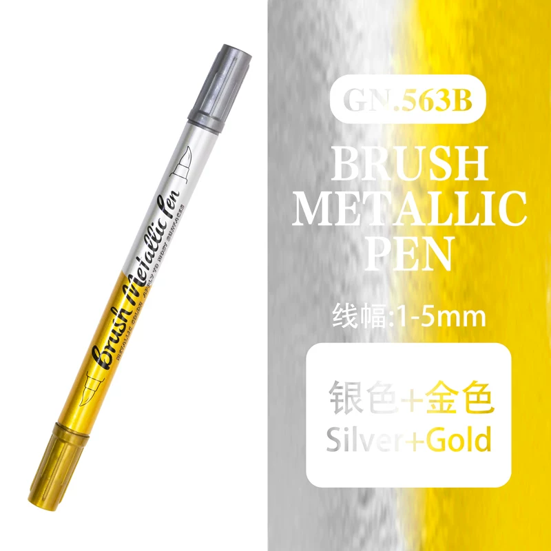 Высокlighter, акриловый, водостойкий микрофон, мягкая щетка, фото, золото и серебро, не выцветает, DIY