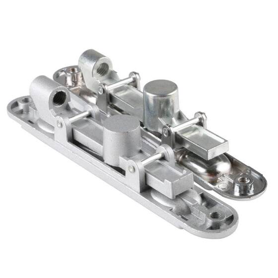 店面进户门双开门插销锁阳台大门锁子母门暗插锁天地插销