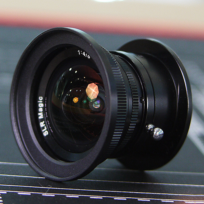 slrmagic8mmf4 Ultra Wide Angle Micro Single Eye Camera Camera m43 Bayonet Manual Focus Fixed Charred Movie Shot Homemade