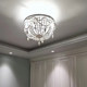 Zhenhao French Bohemian Retro Wooden Bead Ceiling Lamp Bedroom Children's Room Nordic Round White Chandelier