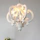 American Retro Candle Chandelier, Pastoral Wood Art, French Country Style, Bedroom, Dining Room, Children's Princess Room, Hallway, Clothing Store