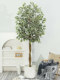 Simulated Money High-End Green Plant Banyan Tree Chinese-Style Bionic Plant Indoor Landscaping Fake Floral Art Floor-Standing Decorative Ornaments