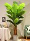 Simulated green plant banana tree Nordic extra large leaf banana fake plant potted bionic living room landscape decoration