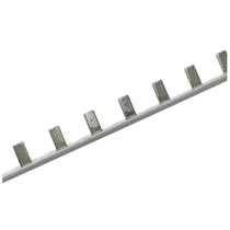 1P60A electrical busbar widened horizontal row copper circuit breaker connection row 18mm spacing circuit breaker connection row