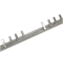 4P leakage 60A electrical bus copper C45 circuit breaker connection row 134mm spacing DZ47 circuit breaker wiring