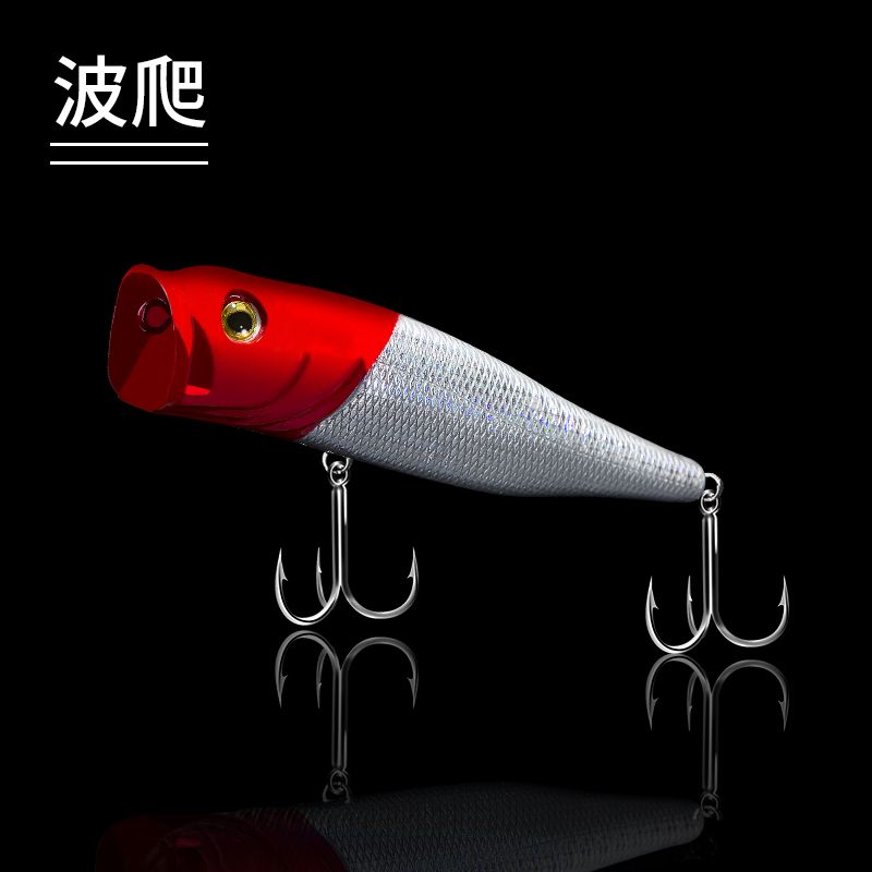 Lujah Bait Floating Water Polo Pickpocketing Wave Groveling Bogus Bait Bright Sheet Suit Fresh Water Teething Afar sea fishing sea bass