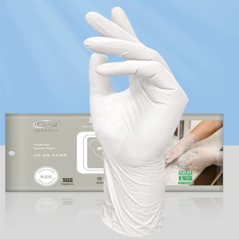 10只美之源丁腈手套女士家务餐饮食品级