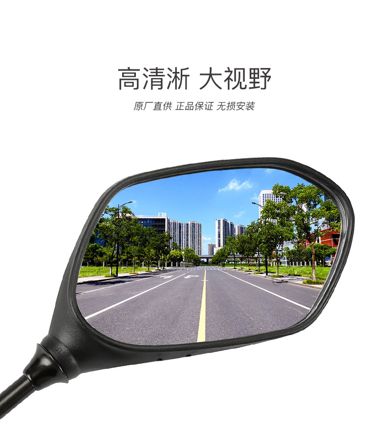 Original New Dazhou Scooter Ns125D Sdh125T-38 Rearview Mirror Reflector Accessories