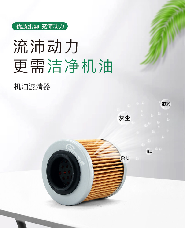 Benda Motorcycle Liao LFC700 Tang Dao LFS700 Black Flag BD500-2A Oil Filter Element Machine Filter