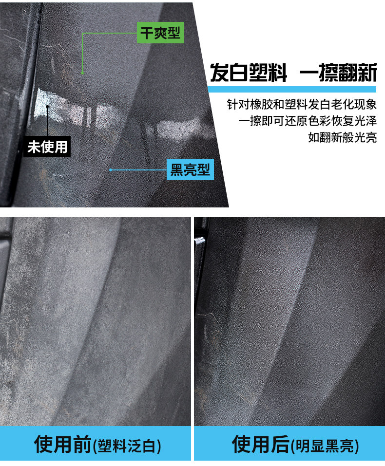 Sai Ling Motorcycle Plastic Shell Paint Cleaner Refresher Repairing Polish Wax Cleaning and Maintenance Wax Spray Waxing