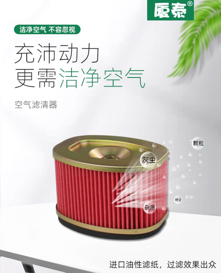 Applicable to Haojue scooter VE VS125 HJ125T-22-26 air filter air filter