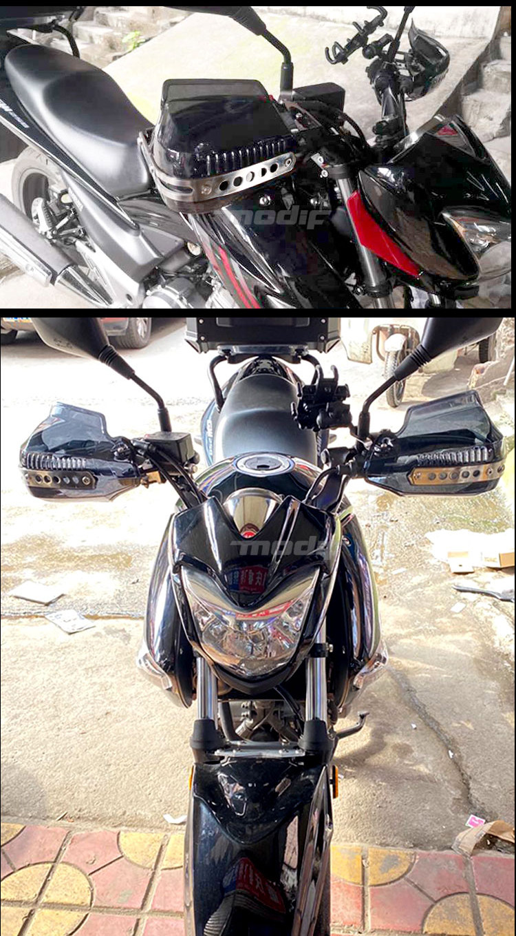 Motorcycle anti-drop hand guard DL250 windproof modified hand handle cover GW250 handlebar windshield protector accessories