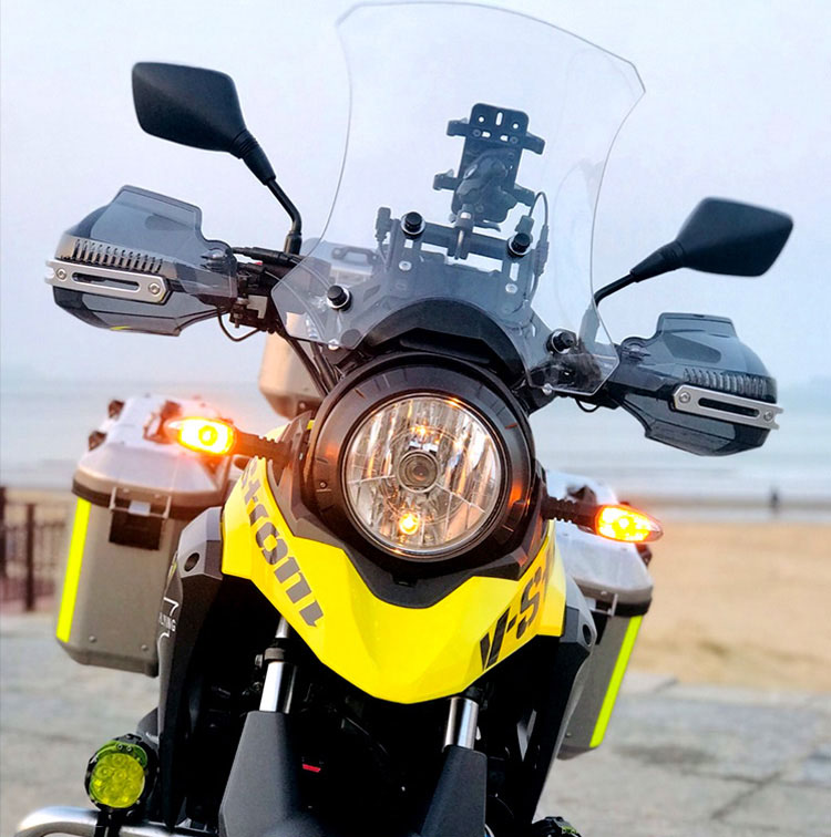 Anti-Fall and Windproof Hand Guard Nk Gw250 Electric Scooter Modification Accessories Uy125 Handlebar Windshield
