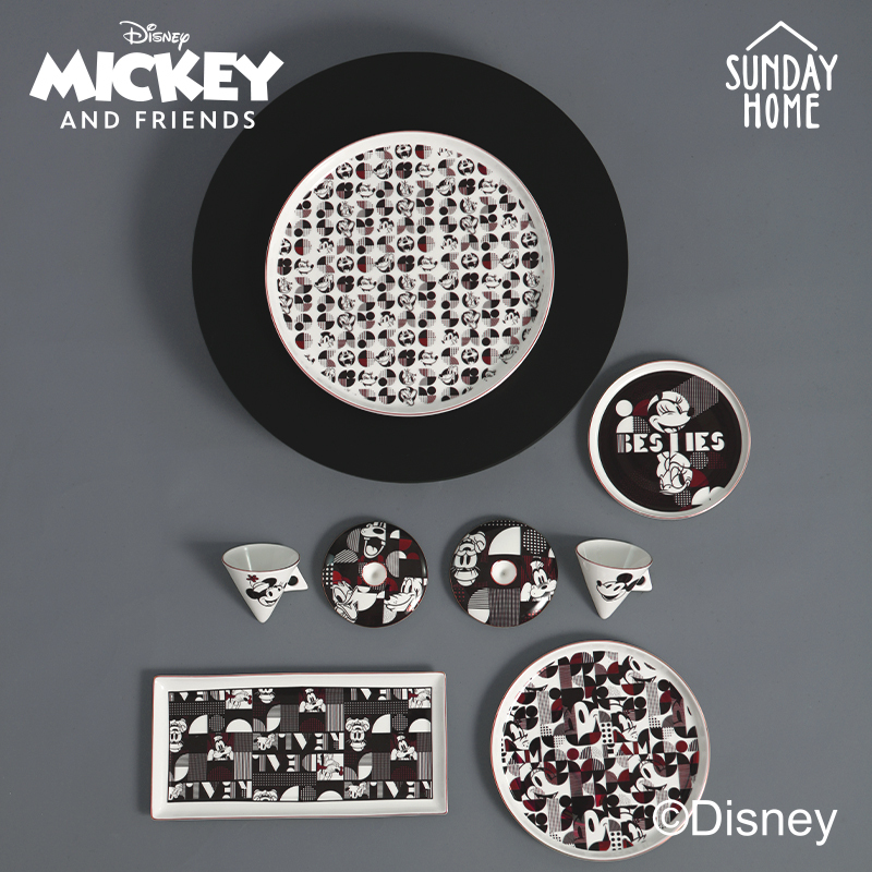 [Sda Gao] Disney Sunday Home Disney Mickey Home 7.5inch Tableware and Bowls Set