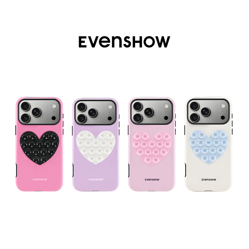【Liu Xiening's Style】Evenshow New Suction Cup Phone Case with Lanyard Suitable for Apple Air iPhone 17 Pro Max 16/15/14 Plus 13, Niche High-End Protective Cover