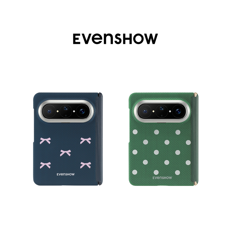 Evenshow2026 New Unique Super Cool and Attractive Niche Kevlar Magnetic Phone Case Suitable for Huawei Puraxmax, Collector's Edition, Heat Dissipation, Anti-Drop, Full Coverage, Ultra-Thin Polka Dot Protective Case for Women