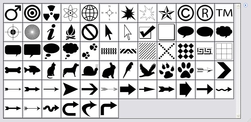 PS自定义形状工具3000多款图案边框动物植物人物花纹图形素材插件