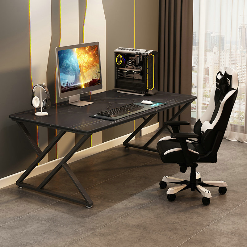 Light luxury tables modern double desk desk for a bedroom desk for a simple desk