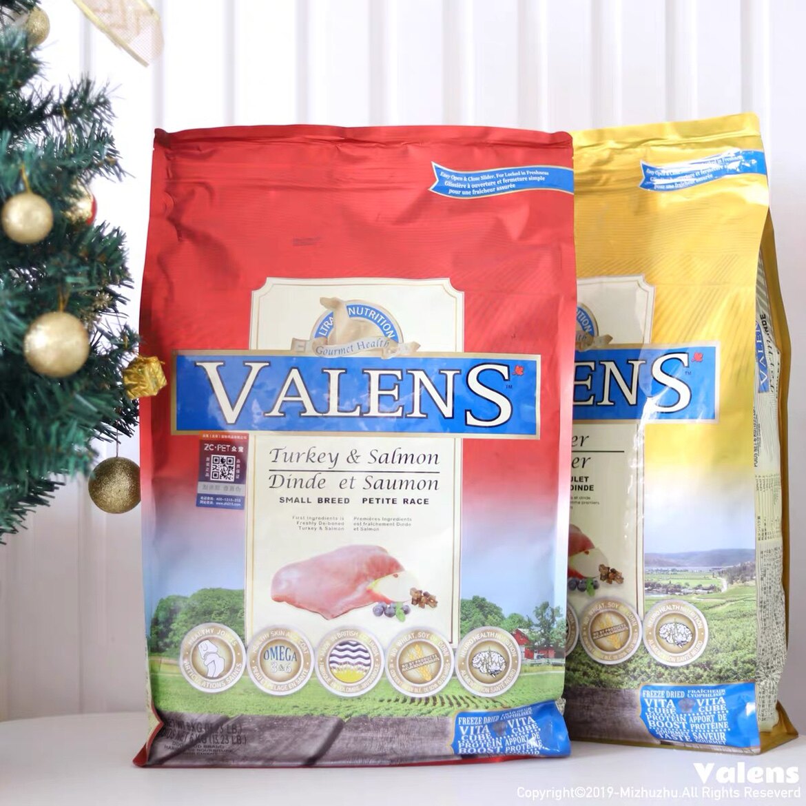 (Euphoria) Canada Ullan No Valley Freeze-dried Dog Food Chicken Chicken Salmon Recipe