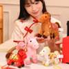 2026 Year of the Horse Mascot Plush Toy Doll Pony Bag Pendant Keychain