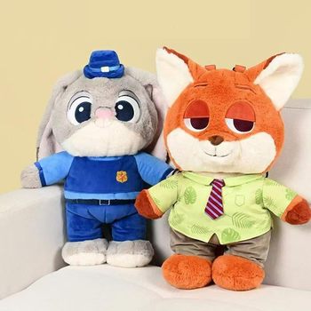 New Style Backpack Plush Toy Backpack Fox Rabbit Plush Doll Backpack Cute Cartoon Bag