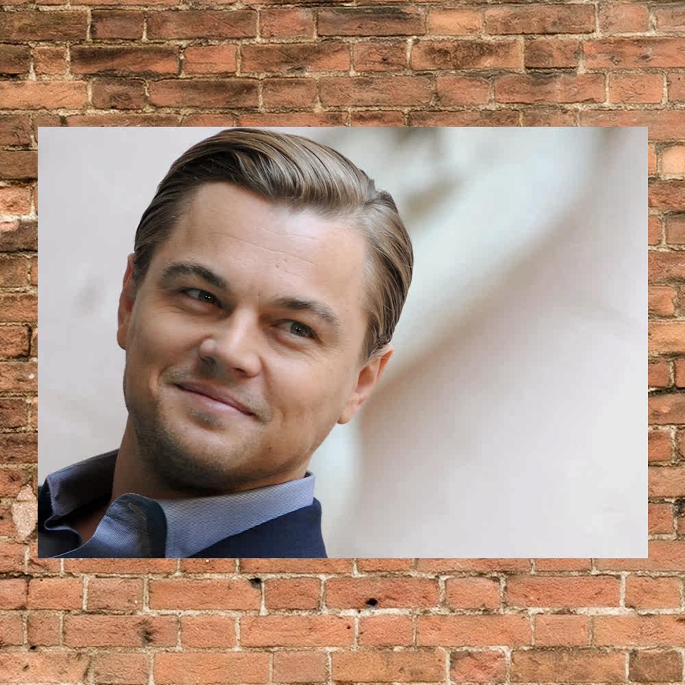 Little Li Zion Leonardo DiCaprio Leonardo DiCaprio Comic Paper Poster a2a43b29
