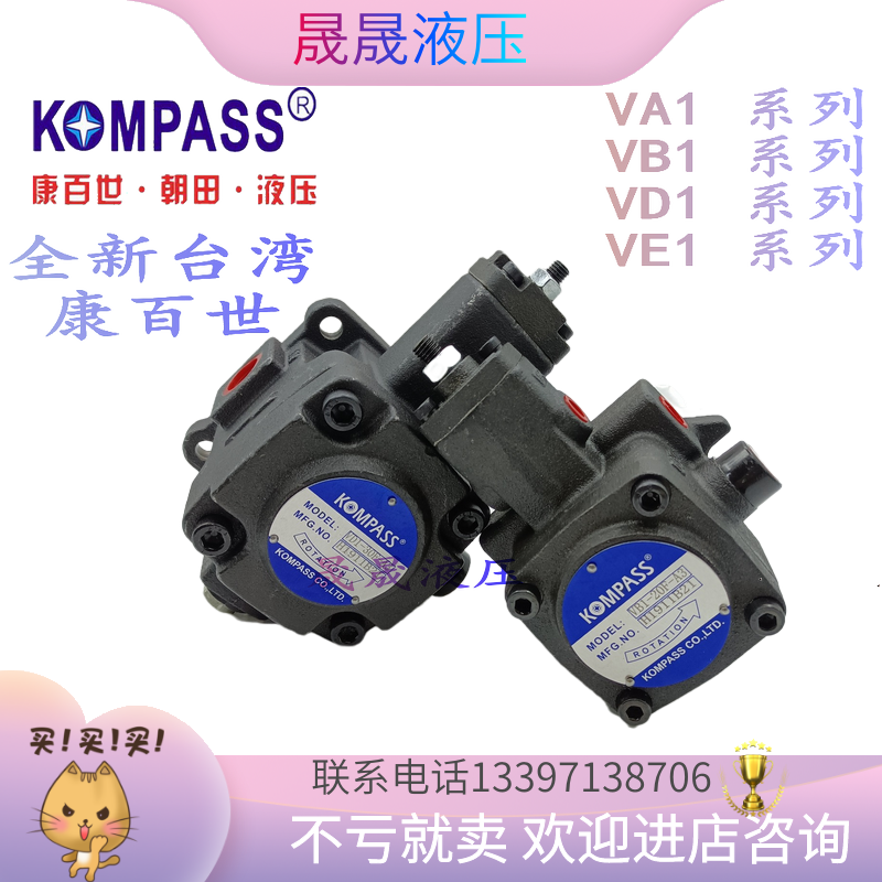 VB1-20F-A3 Compaise VD1-30FA2 vane pump VE1-40-FA1 hydraulic oil pump VA1-12F 15F