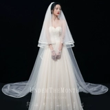 Брак невесты в основном звезда брака Downs STAR, та же самая длинная хвостовая хвоста, украшения головы, супер феи мори фотоподъемность