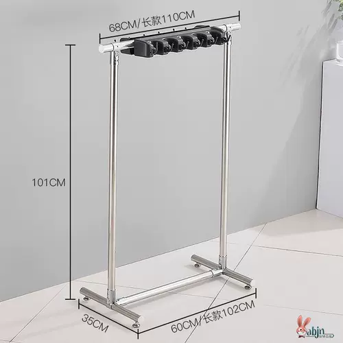 Швабра, метла, гигиеническая сушилка, система хранения из нержавеющей стали